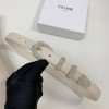 CELINE 여성용 다이아몬드 핀 벨트 고퀄 해외배송 2.5cm