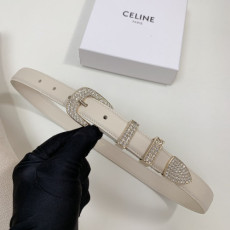 CELINE 여성용 다이아몬드 핀 벨트 고퀄 해외배송 2.5cm