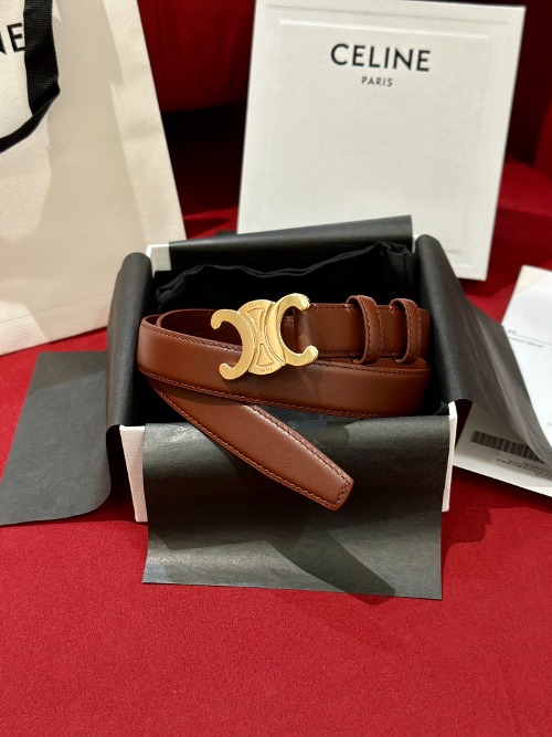 CELINE 셀린느 트리오페 벨트 25mm