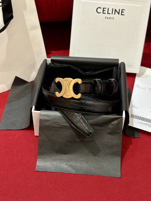 CELINE 셀린느 트리오페 벨트 25mm