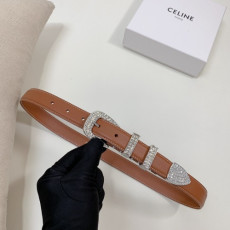 CELINE 여성용 다이아몬드 핀 벨트 고퀄 해외배송 2.5cm