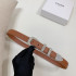 CELINE 여성용 다이아몬드 핀 벨트 고퀄 해외배송 2.5cm
