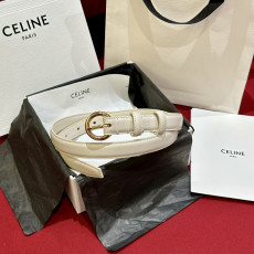 [해외최상급]CELINE 24SS 신상 메탈릭 버클 양면 벨트(1.8CM)