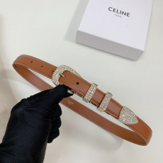 CELINE 여성용 다이아몬드 핀 벨트 고퀄 해외배송 2.5cm