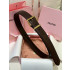 MIU MIU 핫 신상 벨트 3.5mm