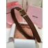 MIU MIU 핫 신상 벨트 3.5mm