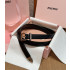 미우미우 Leather 벨트 - 25mm