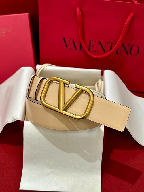 VALENTINO 발렌티노 VLogo Signature 40 리버서블 레더 벨트 5W2T0S11ZFRLC8