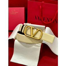 VALENTINO 발렌티노 VLogo Signature 40 리버서블 레더 벨트 5W2T0S11ZFRLC8