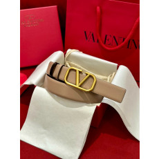 VALENTINO 발렌티노 VLogo Signature 30 리버서블 레더 벨트 5W2T0T15ZFRC34