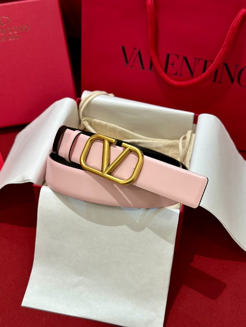 VALENTINO 발렌티노 VLogo Signature 30 리버서블 레더 벨트 5W2T0T15ZFRC34