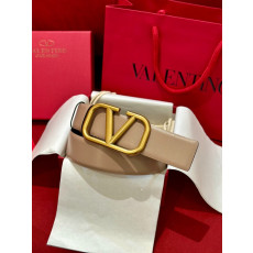 VALENTINO 발렌티노 VLogo Signature 40 리버서블 레더 벨트 5W2T0S11ZFRLC8