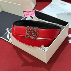 LOEWE 로에베 Anagram 아나그램 레더 벨트 (해외최상급)