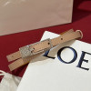 LOEWE 로에베 아나그램 Amazona 아마조나 버클 레더 벨트