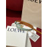 LOEWE 로에베 Anagram 아나그램 레더 벨트 (해외최상급)