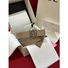 LOEWE 로에베 Anagram 아나그램 로고 리버시블 레더 벨트 (해외최상급)