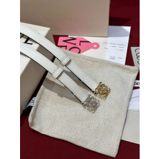 LOEWE 로에베 Anagram 아나그램 리버시블 레더 벨트 (해외최상급)