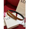 LOEWE 로에베 Anagram 아나그램 리버시블 레더 벨트 (해외최상급)