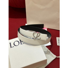 LOEWE 로에베 Anagram 아나그램 리버시블 레더 벨트 (해외최상급)