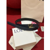 LOEWE 로에베 Anagram 아나그램 리버시블 레더 벨트 (해외최상급)