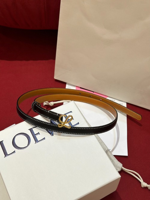 LOEWE 로에베 Anagram 아나그램 레더 벨트 (해외최상급)