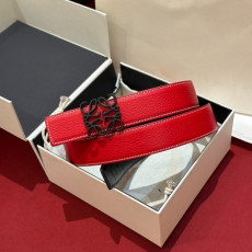 LOEWE 로에베 Anagram 아나그램 레더 벨트 (해외최상급)