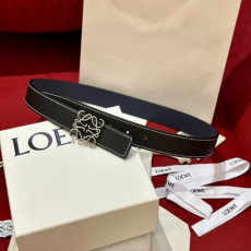 LOEWE 로에베 Anagram 아나그램 리버시블 레더 벨트 (해외최상급)
