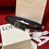LOEWE 로에베 Anagram 아나그램 리버시블 레더 벨트 (해외최상급)
