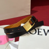LOEWE 로에베 아나그램 Amazona 아마조나 버클 레더 벨트