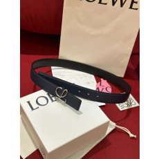 LOEWE 로에베 Anagram 아나그램 리버시블 레더 벨트 (해외최상급)