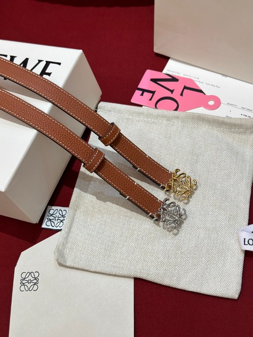 LOEWE 로에베 Anagram 아나그램 리버시블 레더 벨트 (해외최상급)