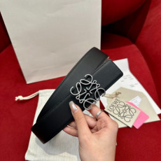 LOEWE 로에베 Anagram 아나그램 로고 리버시블 레더 벨트 (해외최상급)