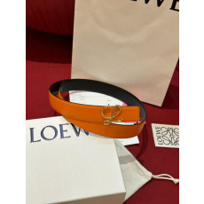 LOEWE 로에베 Anagram 아나그램 리버시블 레더 벨트 (해외최상급)