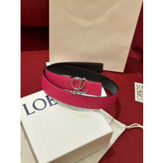 LOEWE 로에베 Anagram 아나그램 리버시블 레더 벨트 (해외최상급)