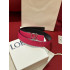 LOEWE 로에베 Anagram 아나그램 리버시블 레더 벨트 (해외최상급)