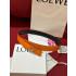 LOEWE 로에베 Anagram 아나그램 리버시블 레더 벨트 (해외최상급)