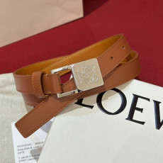 LOEWE 로에베 아나그램 Amazona 아마조나 버클 레더 벨트