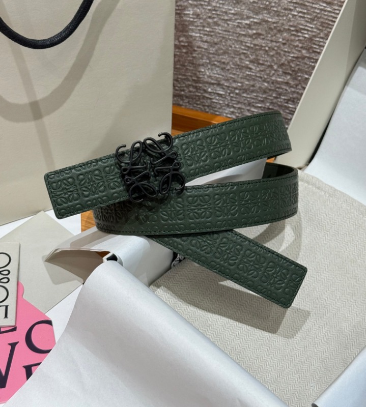 로에베 아나그램 버클 양면 벨트- 3.2