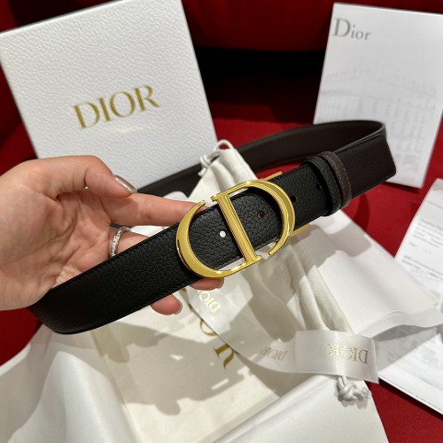 DIOR 디올 30 Montaigne 몽테인 몽테뉴 리버서블 벨트 B0447UWGA