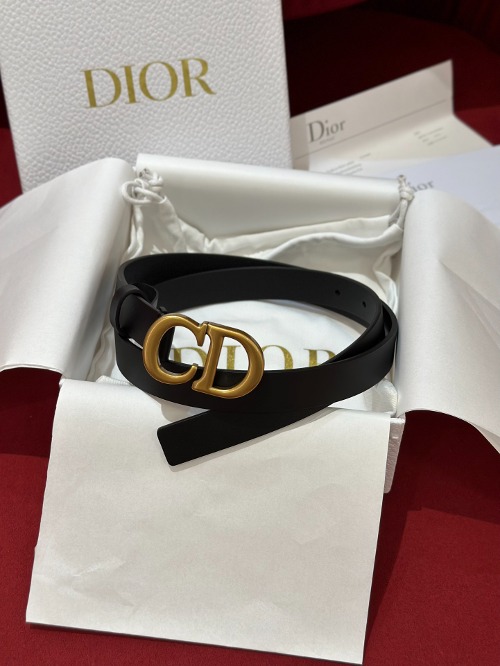 DIOR 디올 새들 리버서블 벨트 20mm - B0335CWGA