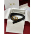 DIOR 디올 새들 리버서블 벨트 20mm - B0335CWGA
