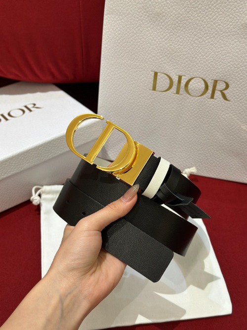 DIOR 디올 30 Montaigne 몽테인 리버서블 벨트 B0446UWGA