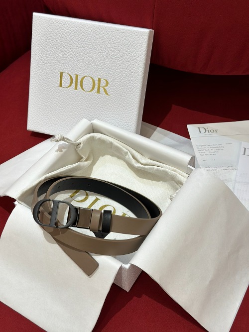 DIOR 디올 30 Montaigne 몽테인 리버서블 벨트 B0178UWGA