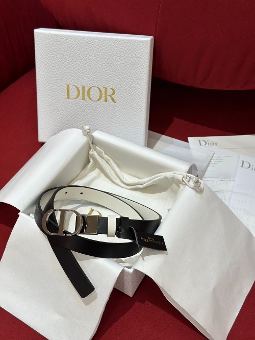 DIOR 디올 30 Montaigne 몽테인 리버서블 벨트 B0178UWGA