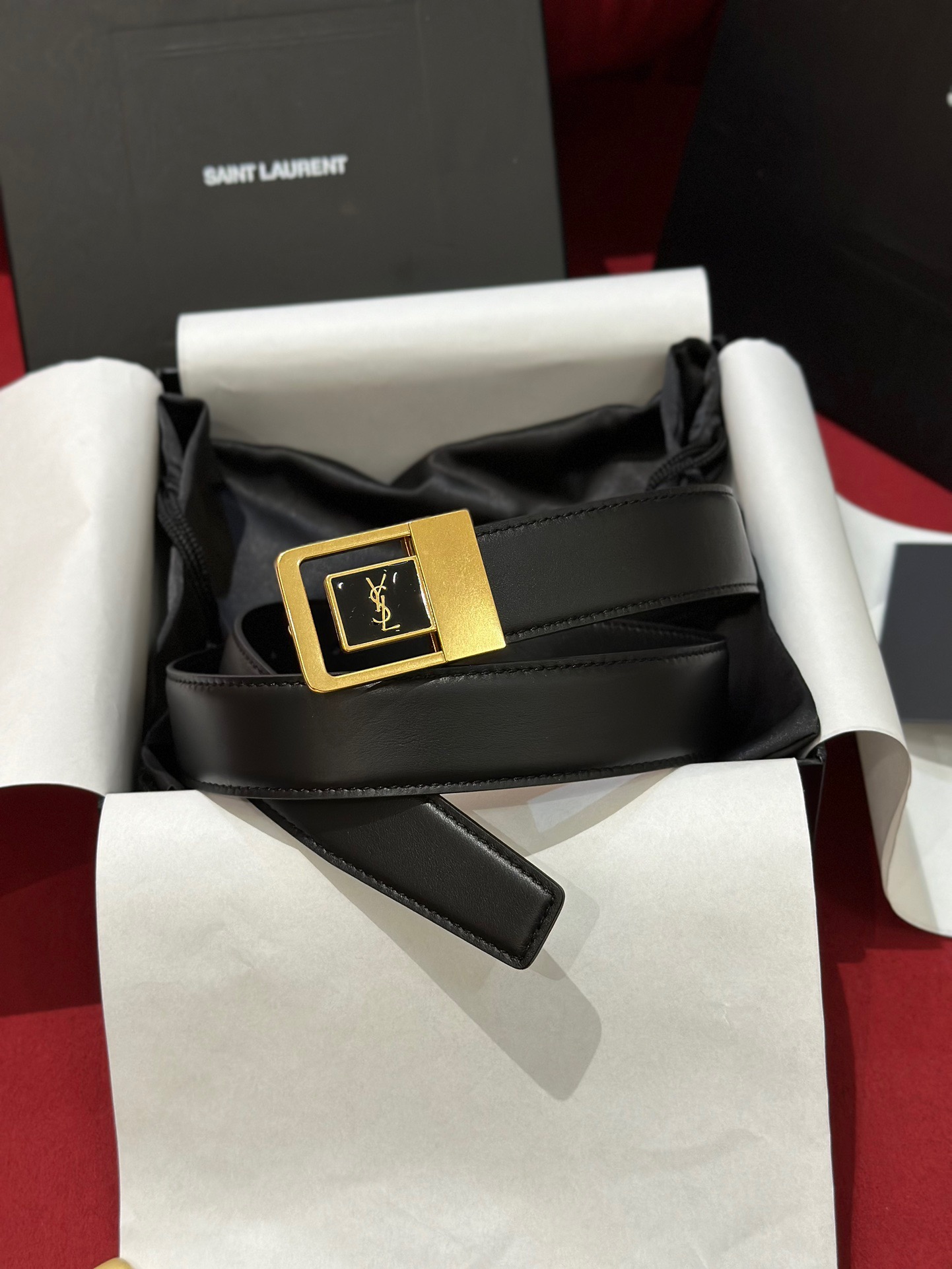 입생로랑 신상 여성 벨트 3.0cm