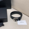 Saint Laurent 로랑 카산드라 로고 버클 벨트