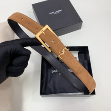 YSL 여성용 가죽 벨트 고퀄 해외배송 3cm