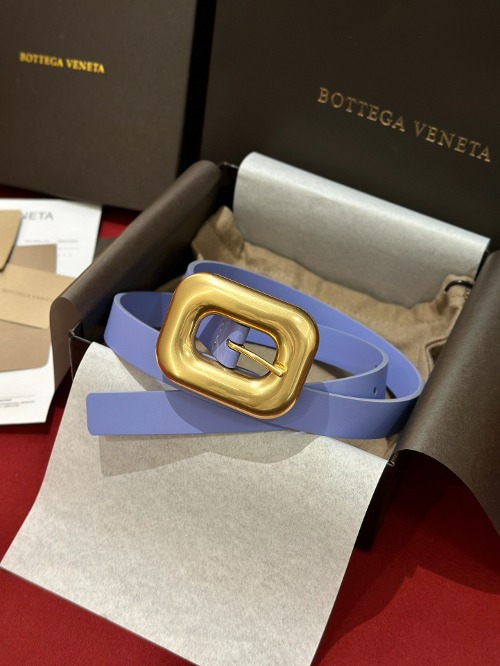 BOTTEGA VENETA 보테가 체인 링크 벨트 2cm - 734271