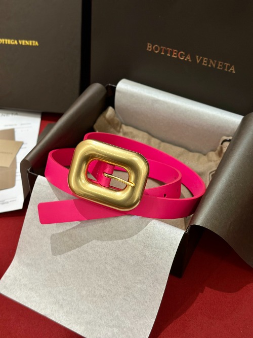 BOTTEGA VENETA 보테가 체인 링크 벨트 2cm - 734271