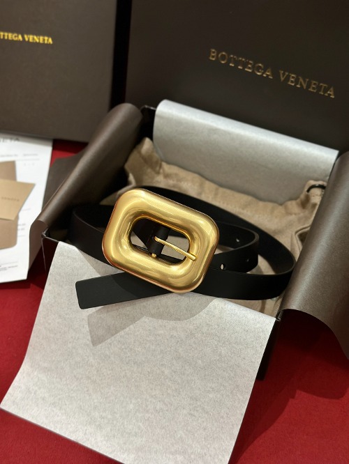 BOTTEGA VENETA 보테가 체인 링크 벨트 2cm - 734271